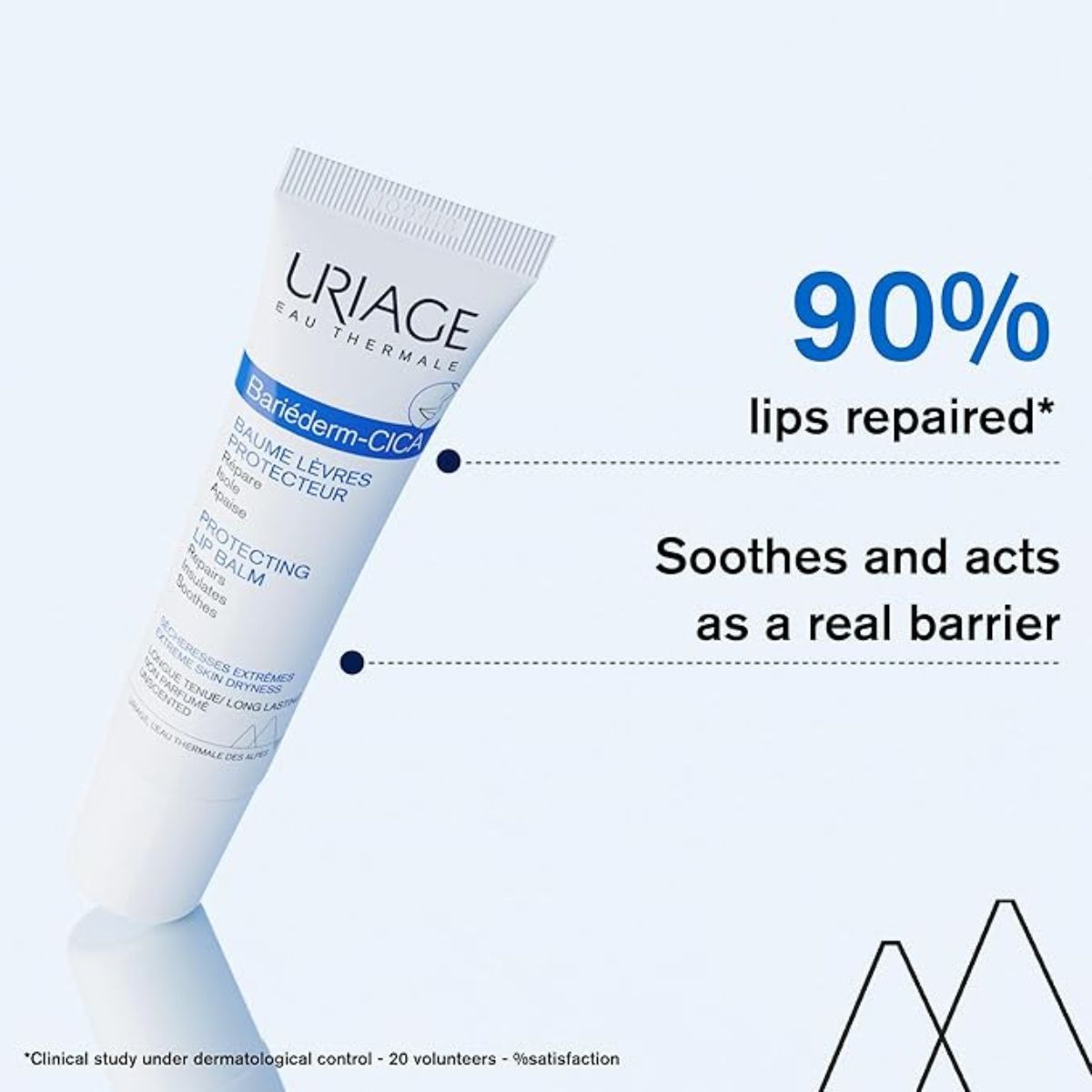 Uriage Bariéderm Cica-Lips Repairing Balm results