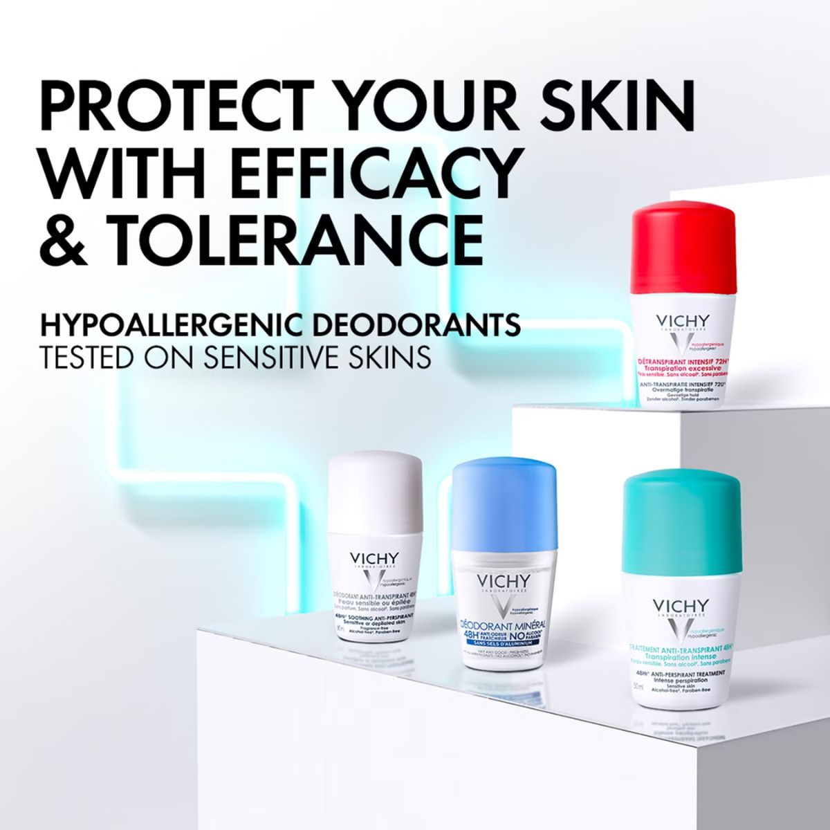 Vichy Deodorant Range