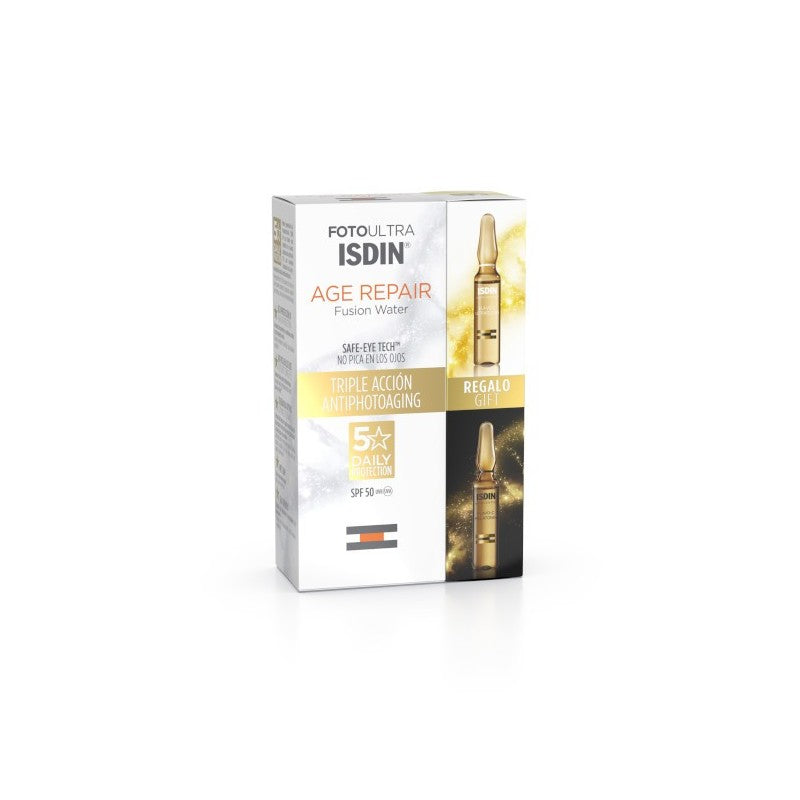 Isdin FotoUltra Age Repair Fusion Water SPF50 50ml + Ampolas 2x2ml